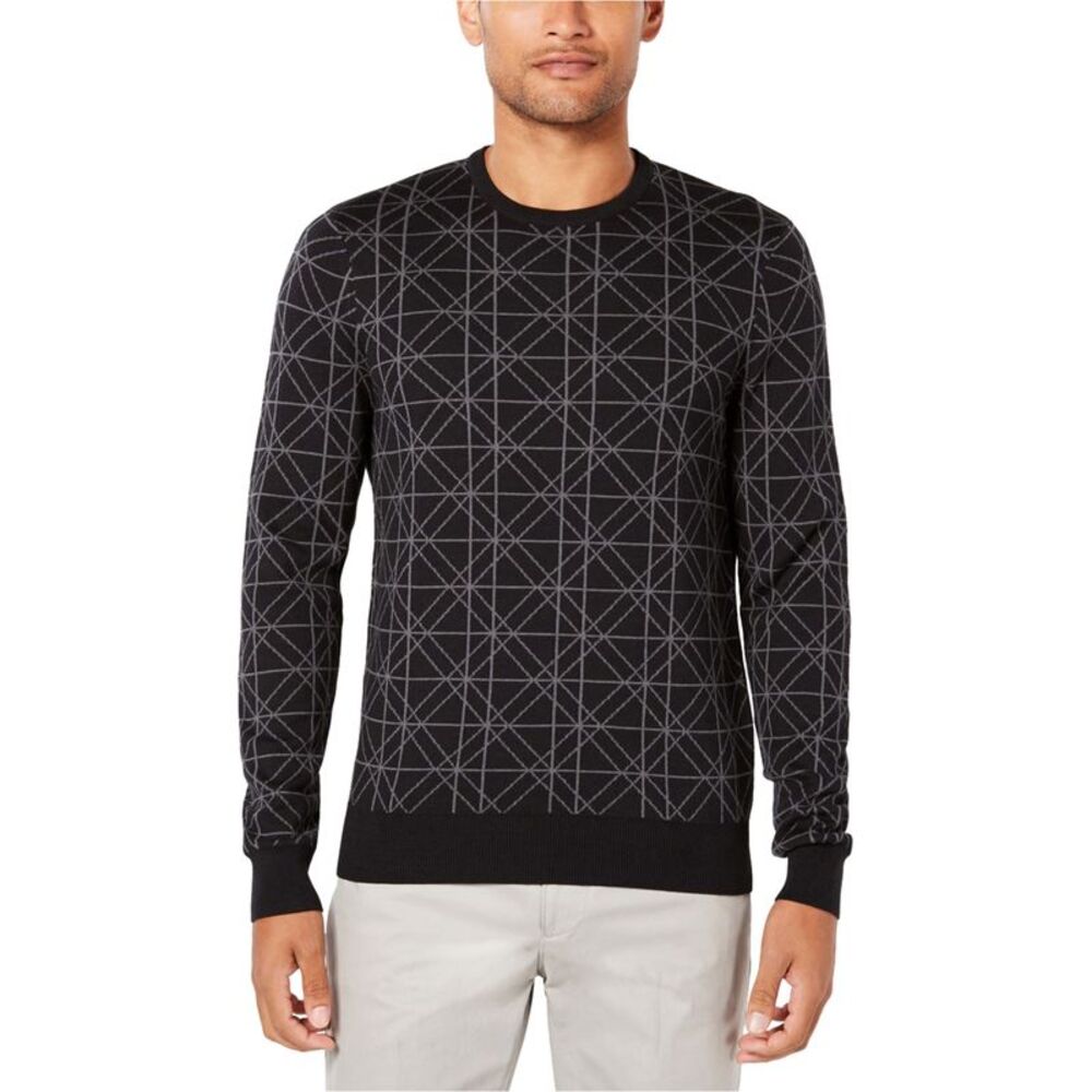 Ryan Seacrest Mens Geometric Pullover Sweater, NWT